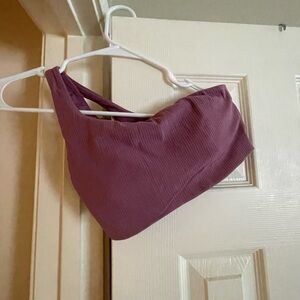 lululemon athletica Purple Ribbed Top